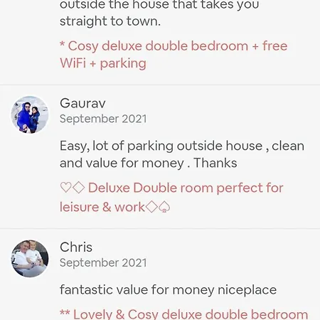*ra98bl* For Your Relaxed & Cosy + Free Parking + Free Fast Wifi * Leeds (West Yorkshire)
